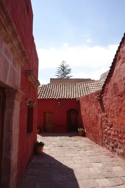 Arequipa Peru May 2019 Monastery Santa Catalina Siena – stockfoto