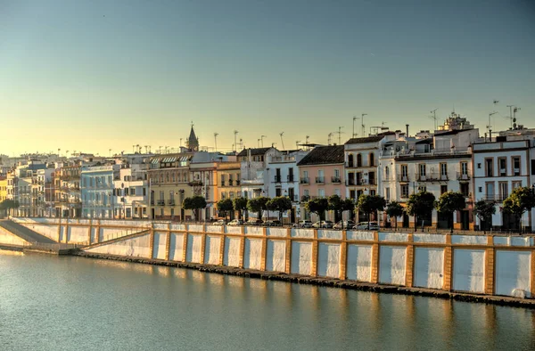 Sevilla Spain January 2019 Historical Center Sunny Weather — 스톡 사진