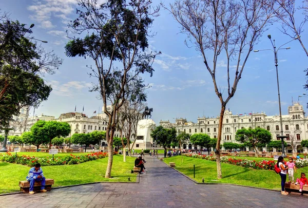 Lima Peru April 2018 Historical Center Sunny Weather — Stock Photo, Image