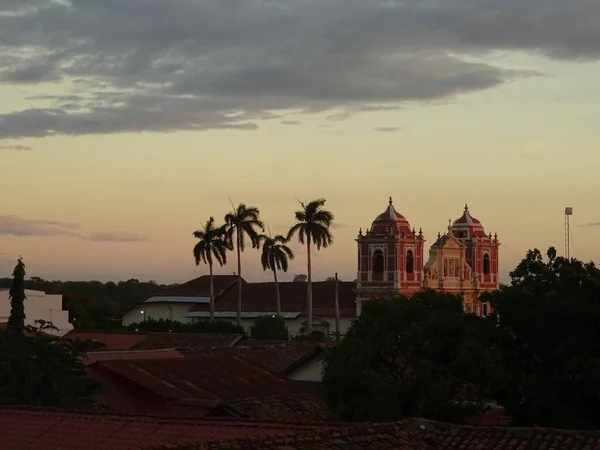 Leon Nicaragua January 2016 Cityscape Beautiful View Hdr Image — ストック写真