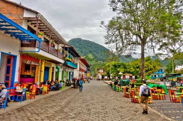 Hdr Image Made Jardin Antioquia Colombia —  Fotos de Stock