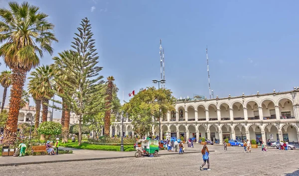 Arequipa Peru April 2018 Historical Center Arequipa —  Fotos de Stock