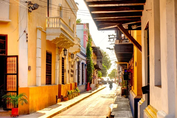 Santa Marta Colombia April 2019 Historical Center Sunny Weather — 스톡 사진