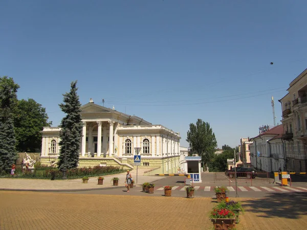 Odessa Ukraine July 2013 Historical Center Summertime — Fotografia de Stock