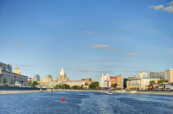 Moscow Russia August 2018 Historical Center Sunny Weather Hdr Image — Fotografia de Stock