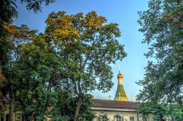 Sofia Bulgaria April 2021 Historical Center Springtime – stockfoto