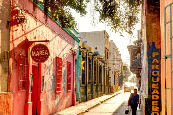 Santa Marta Colombia April 2019 Historical Center Sunny Weather — 图库照片