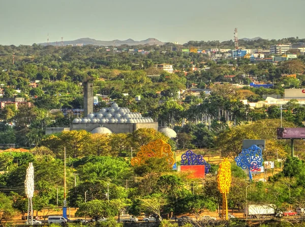 Managua Nicaragua January 2015 City Center Sunny Weather — Zdjęcie stockowe