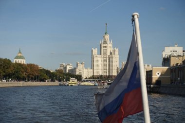 MOSCOW, RUSSIA - AUGUST 2018: Historical center in sunny weather, HDR image