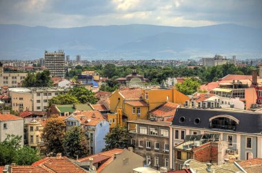 historical Plovdiv city in Bulgaria 