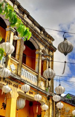 Hoi An, Vietnam - November 2018 : Historical center in autumn