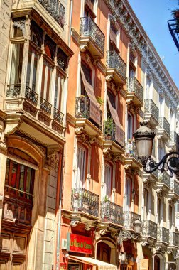 VALENCIA, SPAIN - JUNE 2017: City center in summertime