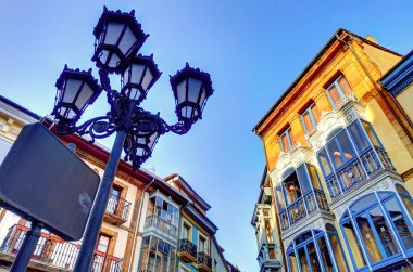 OVIEDO, SPAIN - JULY 2018 : Historical center in sunny weather