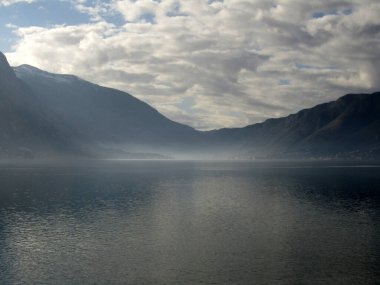 The Bay of Kotor beautiful landscape