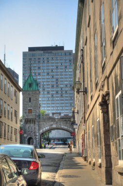 Quebec City, QC, Canada - September 2017 : Historical center view, HDR Image