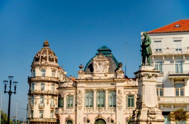 Coimbra, Portugal - July 2019 : Historical center in sunny weather