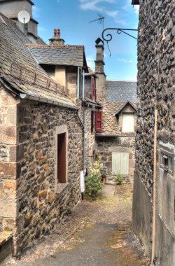 architecture in Auvergne  region, France