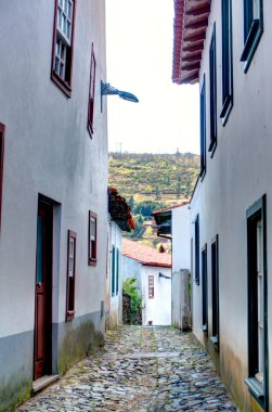 Braganca, Portugal - March 2019 : Historical center in springtime