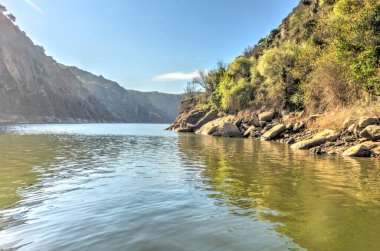 beautiful view of nature landscape. The Douro Valley 