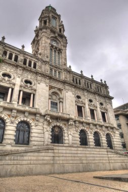 Porto, Portugal - June 2021: Historical center in summertime, HDR image