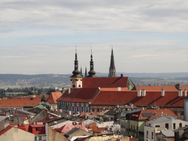  architecture view of Olomouc, Czech Republic