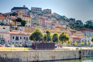 Coimbra, Portugal - July 2019 : Historical center in sunny weather