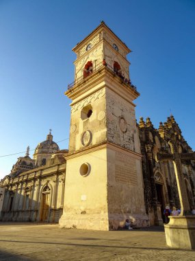 Granada, Nicaragua - January 2016 : Historical center in sunny weather