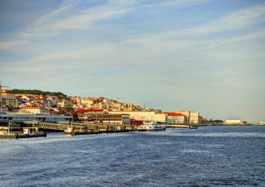 LISBON, PORTUGAL - APRIL 2018: Historical center view, HDR Image