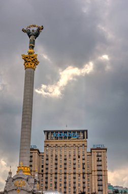 Kiev, Ukraine - June 2019 : Historical center in summer time