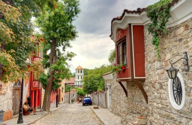 historical Plovdiv city in Bulgaria 