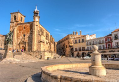 Trujillo landmarks, Extremadura, Spain