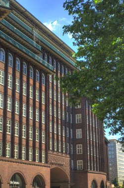 beautiful architecture in Hamburg, northern Germany