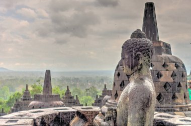borobudur tapınağı, java, Endonezya