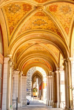 Vienna, Austria - July 2019 : Historical center in sunny weather