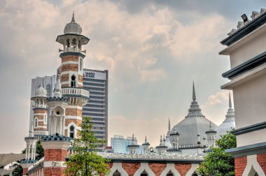 Kuala Lumpur, Malaysia - March 2019 : Historical center, HDR image