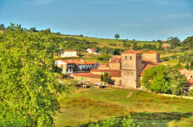 beautiful landscape  in Cantabria, northern Spain