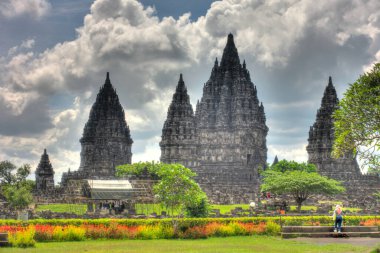 Prambanan tapınağı, Java, Endonezya 