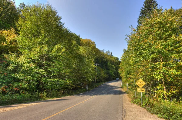 Jacques Cartier River National Park Quebec Canadav — Foto Stock