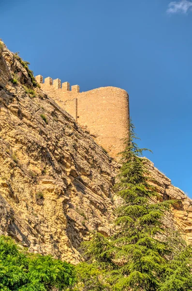 Albarracin Spain June 2019 Historical Center Sunny Weather Hdr Image — Foto Stock