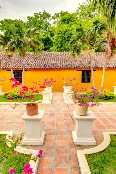 Santa Marta Colombia April 2019 Quinta San Pedro Alejandrino Bolivar — Stock Photo, Image