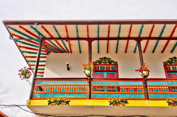 Hdr Image Made Jardin Antioquia Colombia — Fotografia de Stock