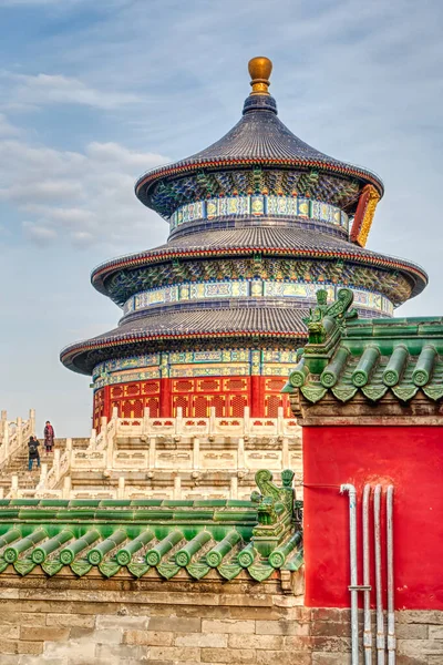 Beijing Capital China Famous Its Ancient Architecture Monuments — Stock Photo, Image