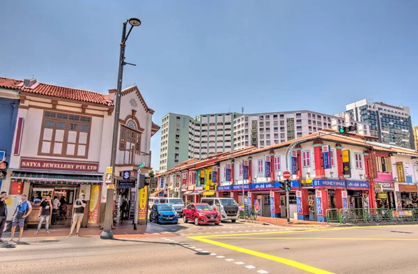 Singapore March 2019 Historical Buildings Joo Chiat Road — Foto de Stock