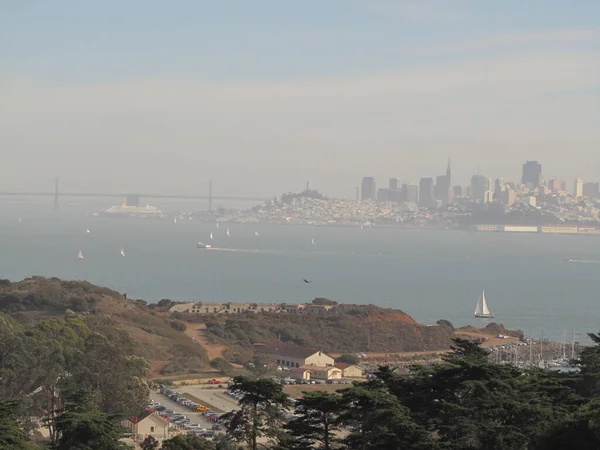 San Francisco Usa Cityscape Beautiful View — Zdjęcie stockowe