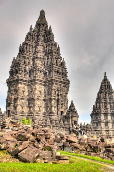 Prambanan Tapınağı Java Endonezya — Stok fotoğraf
