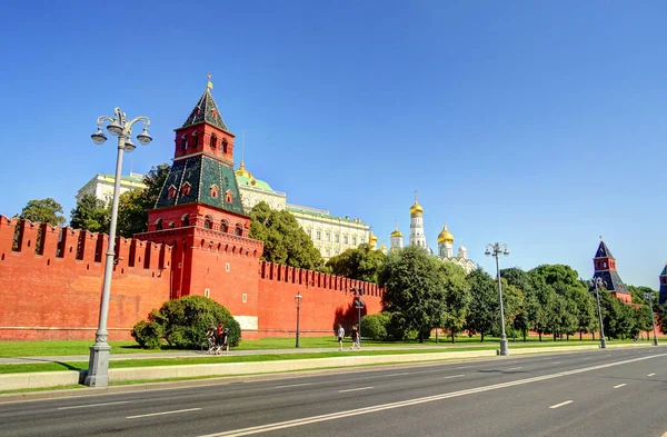 Moscow Russia August 2018 Historical Center Sunny Weather Hdr Image — Photo
