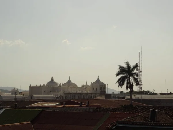 Leon Nicaragua January 2016 Cityscape Beautiful View Hdr Image — Photo