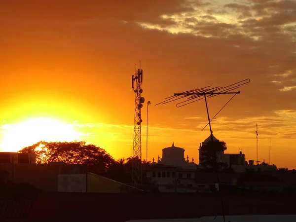 Leon Nicaragua January 2016 Cityscape Beautiful View Hdr Image — ストック写真