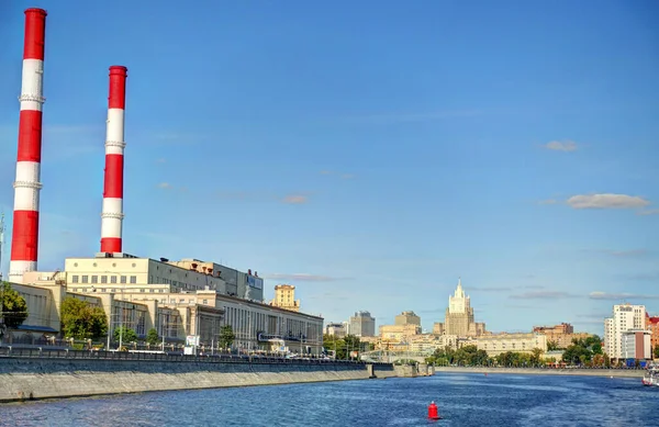 Moscow Russia August 2018 Historical Center Sunny Weather Hdr Image — Fotografia de Stock