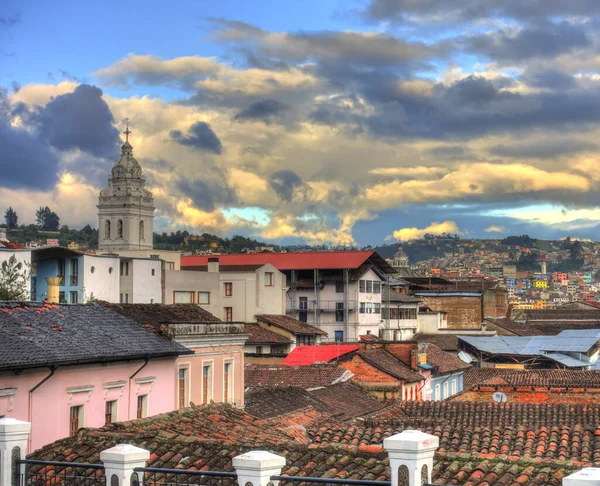 Quito Ecuador April 2018 Beautiful View Historical Center City — 스톡 사진